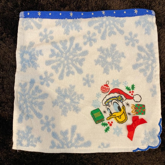 New - Rare Disney Donald Duck square towel (3 for $30) - Picture 1 of 2